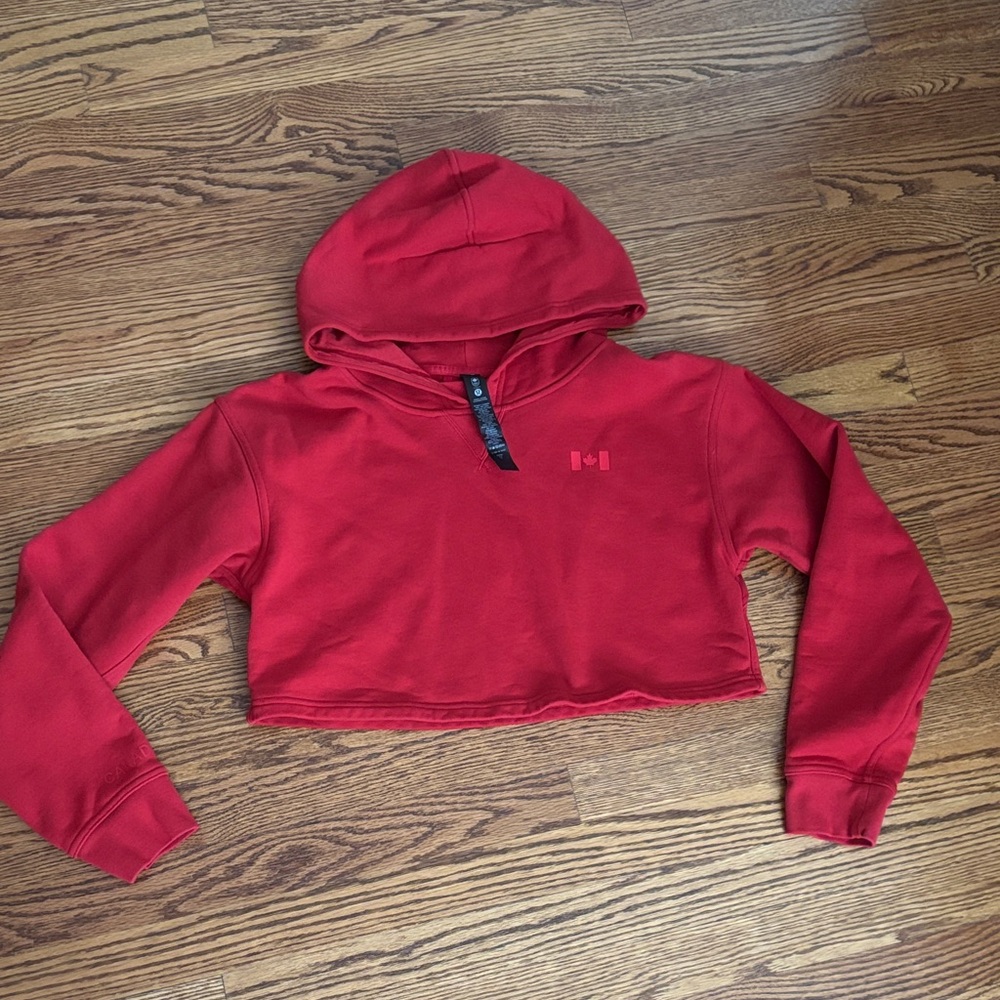 Lululemon Athletica Vibrant Red Hoodie